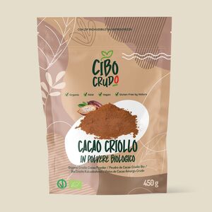 Cacao in Polvere Bio Puro al 100%, 450 gr